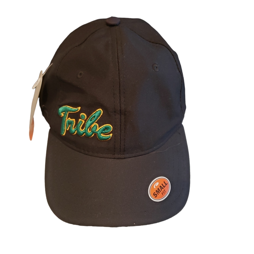 Callaway William & Mary Tribe Baseball Cap. Hat. Black Small. Pukka Headwear